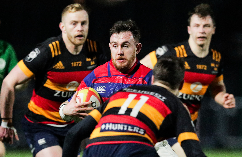 Energia All-Ireland League Division 1A, Aviva Stadium, Dublin 14/2/2020 Lansdowne vs Clontarf Clontarf’s Dylan Donnellan Mandatory Credit ©INPHO/Brian Reilly-Troy Energia All-Ireland League Division 1A, Aviva Stadium, Dublin 14/2/2020 Lansdowne vs Clontarf Clontarf’s Dylan Donnellan Mandatory Credit ©INPHO/Brian Reilly-Troy