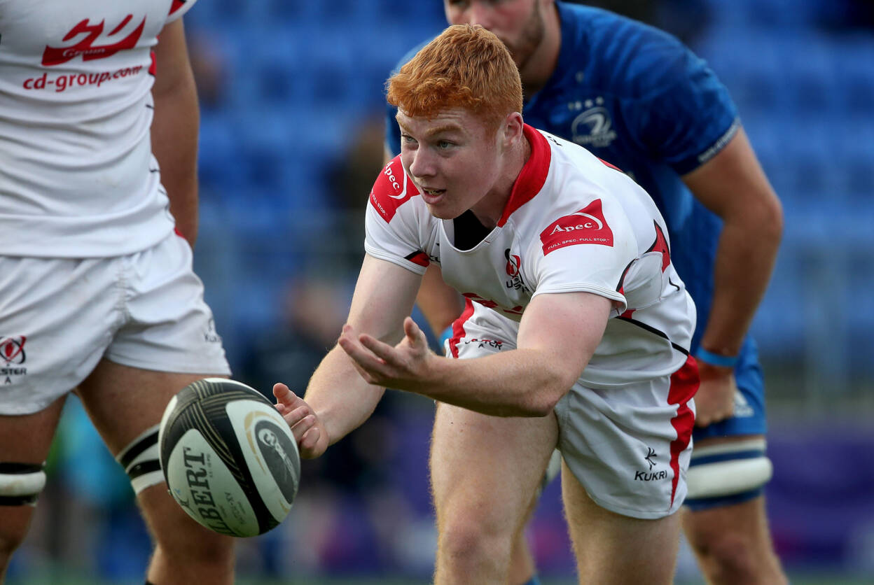 Celtic Cup Final, Energia Park, Donnybrook, Co. Dublin 13/10/2019 Leinster A vs Ulster A Ulster's Nathan Doak Mandatory Credit ©INPHO/Bryan Keane Celtic Cup Final, Energia Park, Donnybrook, Co. Dublin 13/10/2019 Leinster A vs Ulster A Ulster's Nathan Doak Mandatory Credit ©INPHO/Bryan Keane