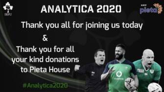 IRFU #Analytica2020 Raises Over €12,000 for Pieta House IRFU #Analytica2020 Raises Over €12,000 for Pieta House