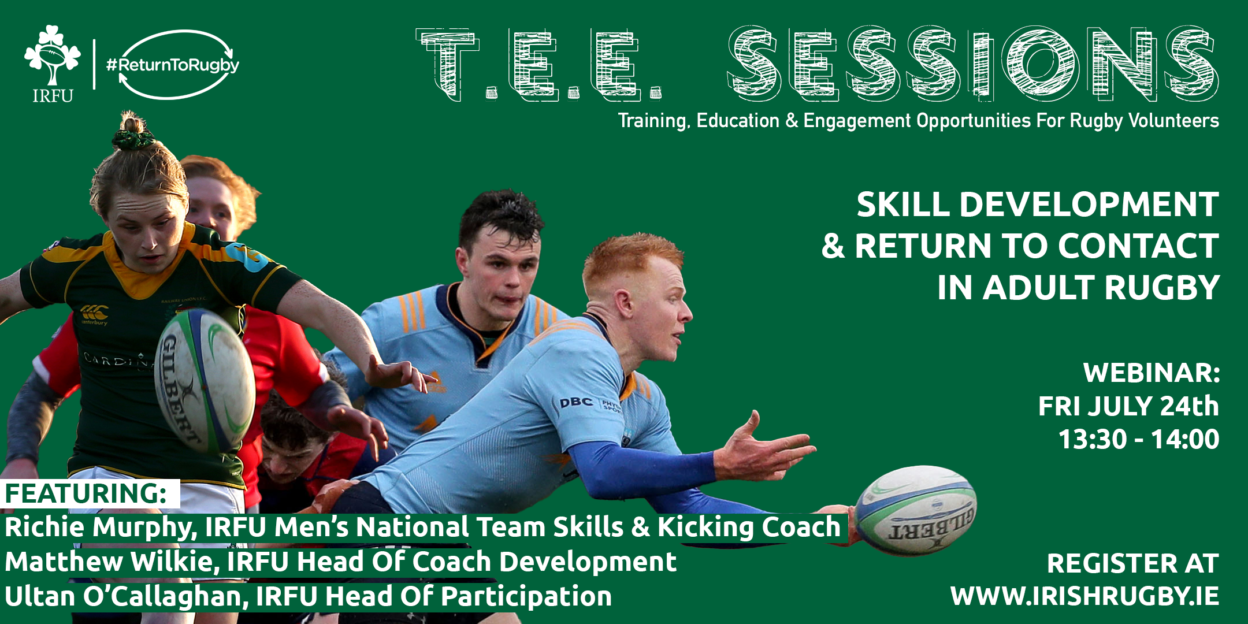 #ReturnToRugby Webinar Invite: Skill Development & Return To Contact In Adult Rugby #ReturnToRugby Webinar Invite: Skill Development & Return To Contact In Adult Rugby