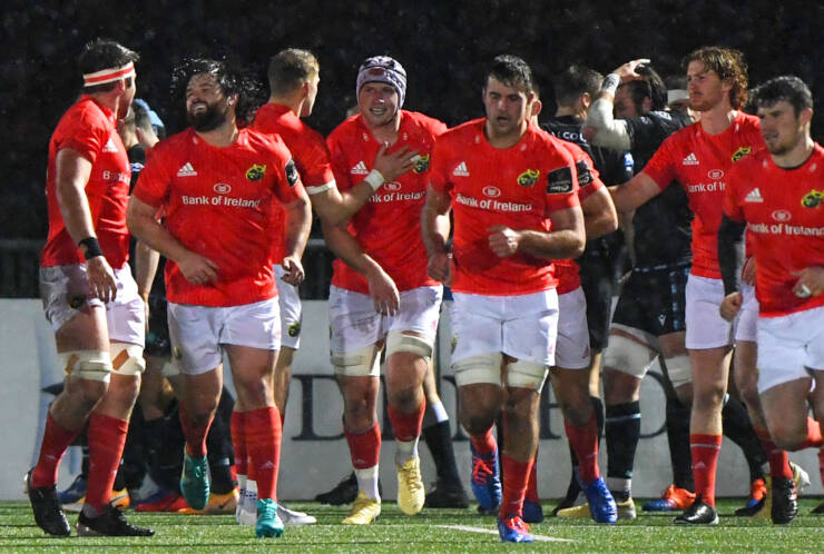 Munster Finish With A Flourish In Glasgow Rain Munster Finish With A Flourish In Glasgow Rain
