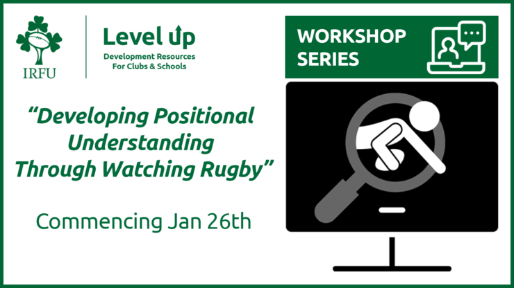 IRFU Announce Online Workshop Series For Players IRFU Announce Online Workshop Series For Players