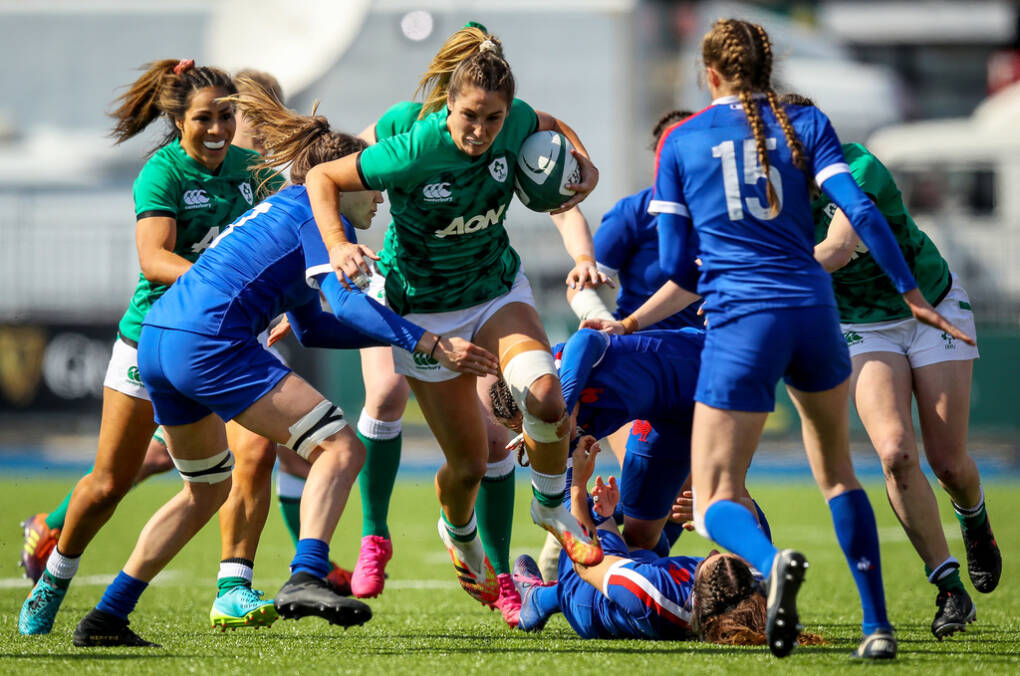Ireland Well Beaten By Powerful French Team