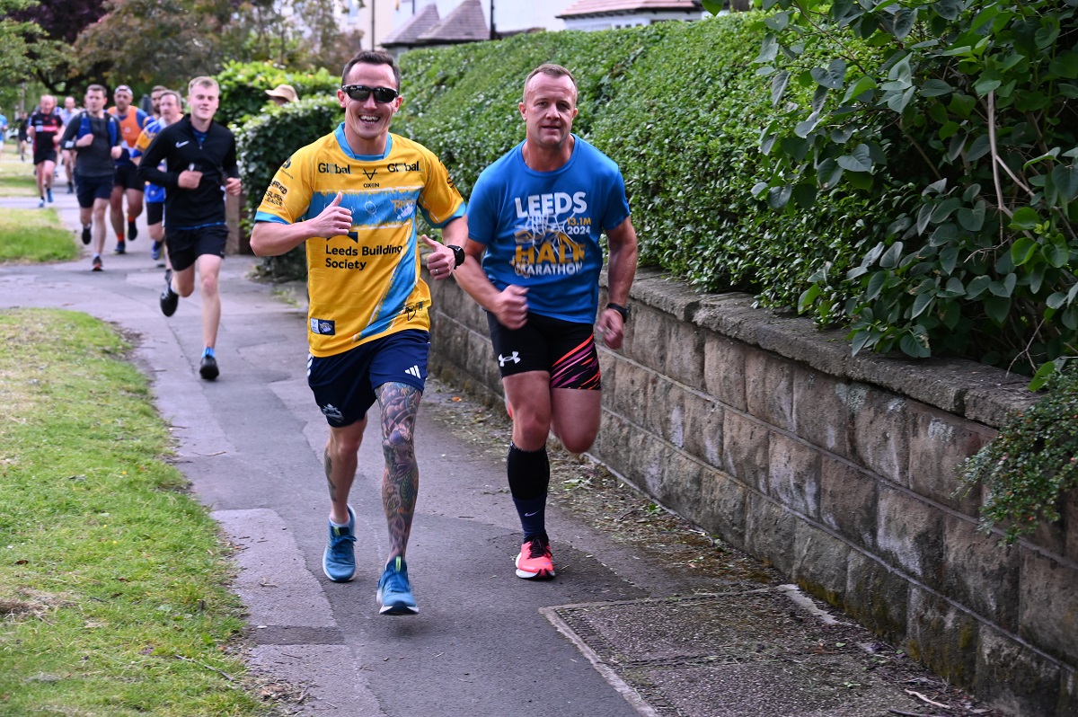 Lewis Robling Leeds Rhino Run for Rob sees spectacular numbers - Leeds Rhinos Foundation
