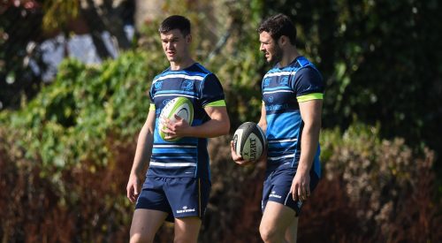 Johnny Sexton Robbie Henshaw Johnny Sexton Robbie Henshaw