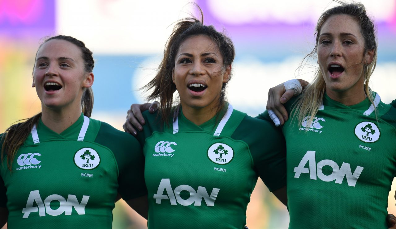 ladies ireland rugby top