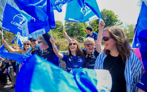 Leinster Rugby supporters Leinster Rugby supporters