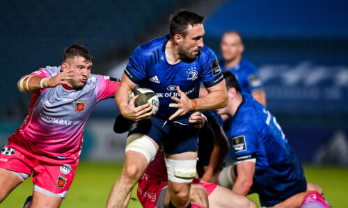Match highlights: Leinster Rugby 35 Dragons 5 Match highlights: Leinster Rugby 35 Dragons 5