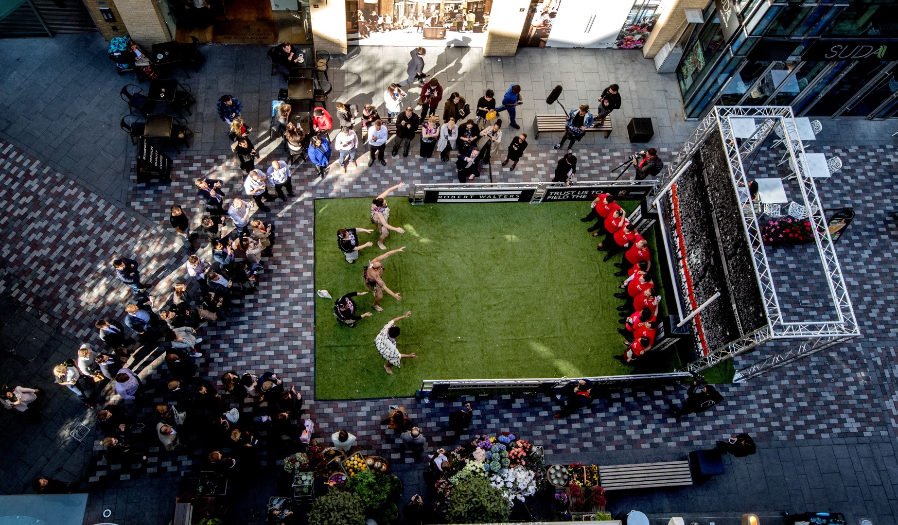 The Lions welcome the haka to London The Lions welcome the haka to London