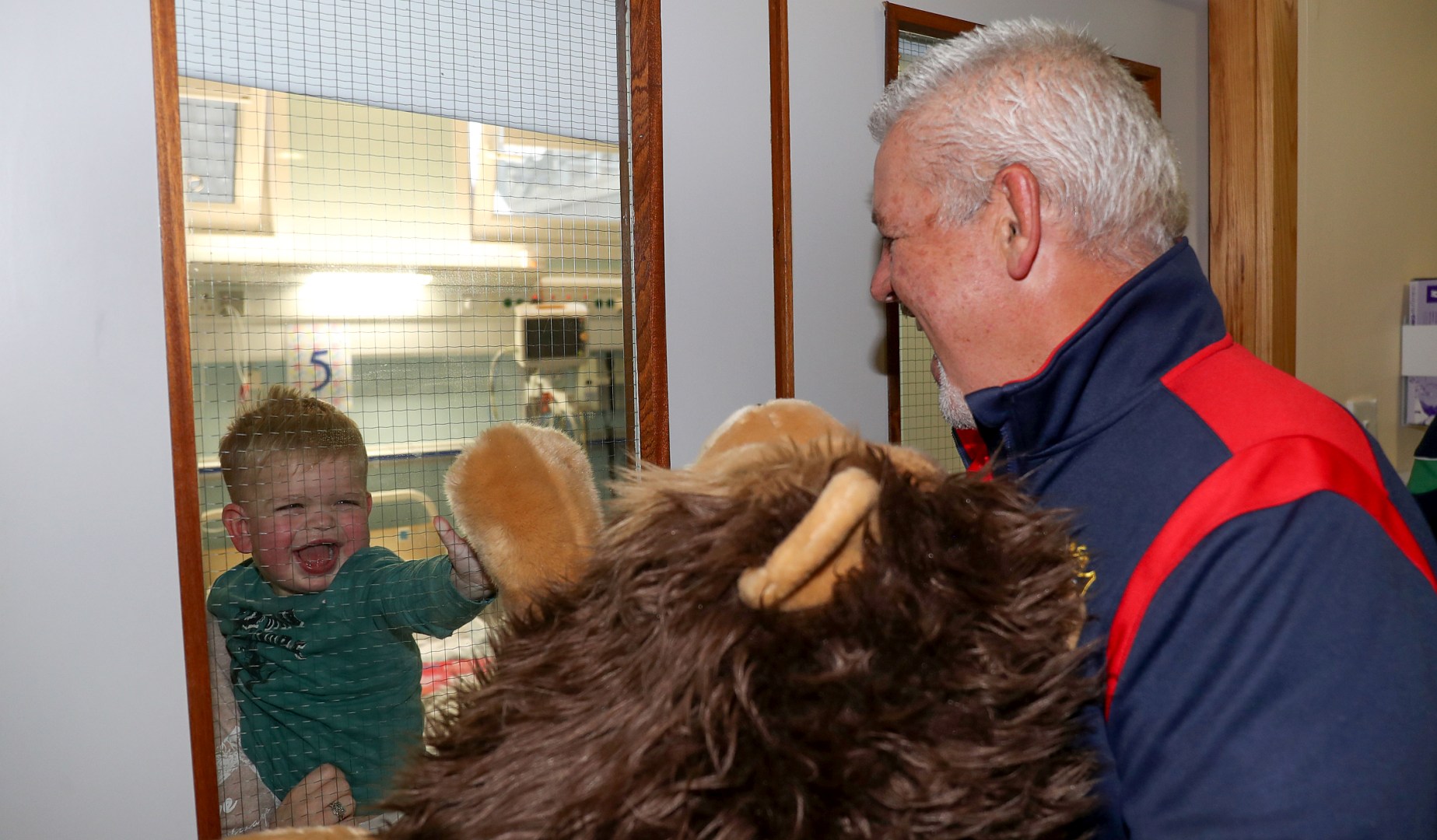 Gatland humbled by visit to Temple Street Gatland humbled by visit to Temple Street