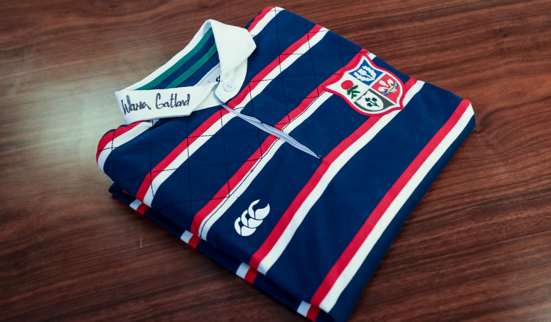 Win a jersey signed by Warren Gatland Win a jersey signed by Warren Gatland