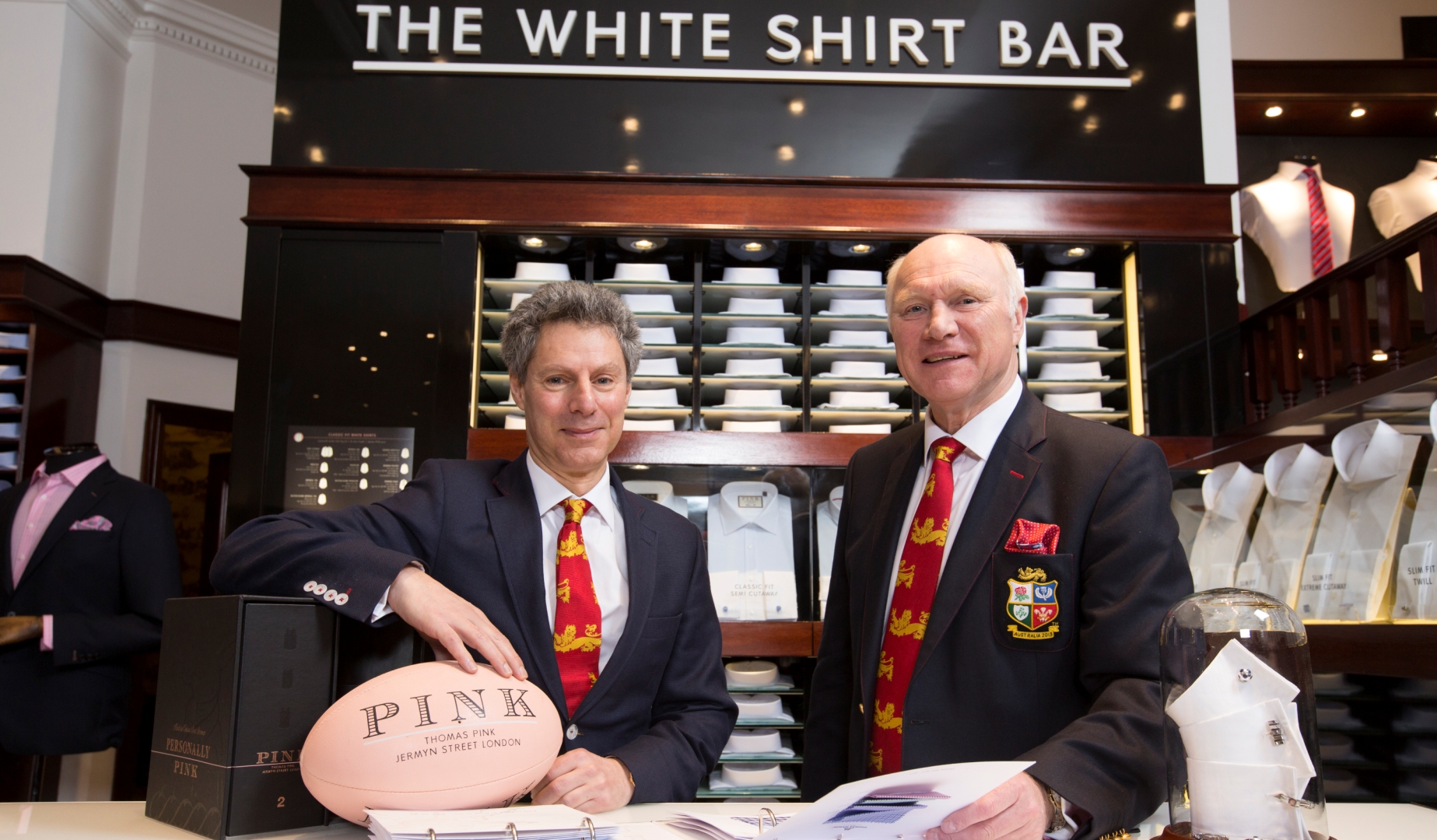 Thomas Pink to make Lions best dressed team Thomas Pink to make Lions best dressed team