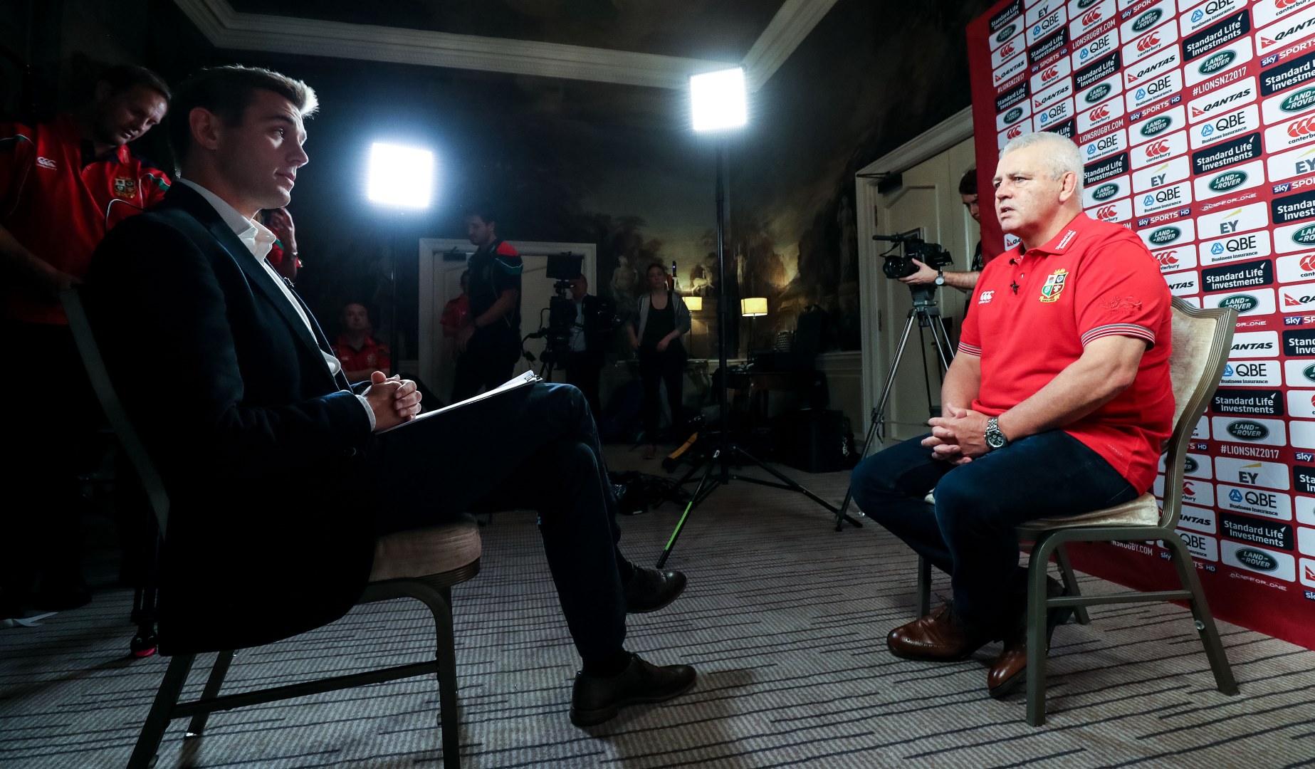 Exclusive: Warren Gatland on the challenge ahead Exclusive: Warren Gatland on the challenge ahead