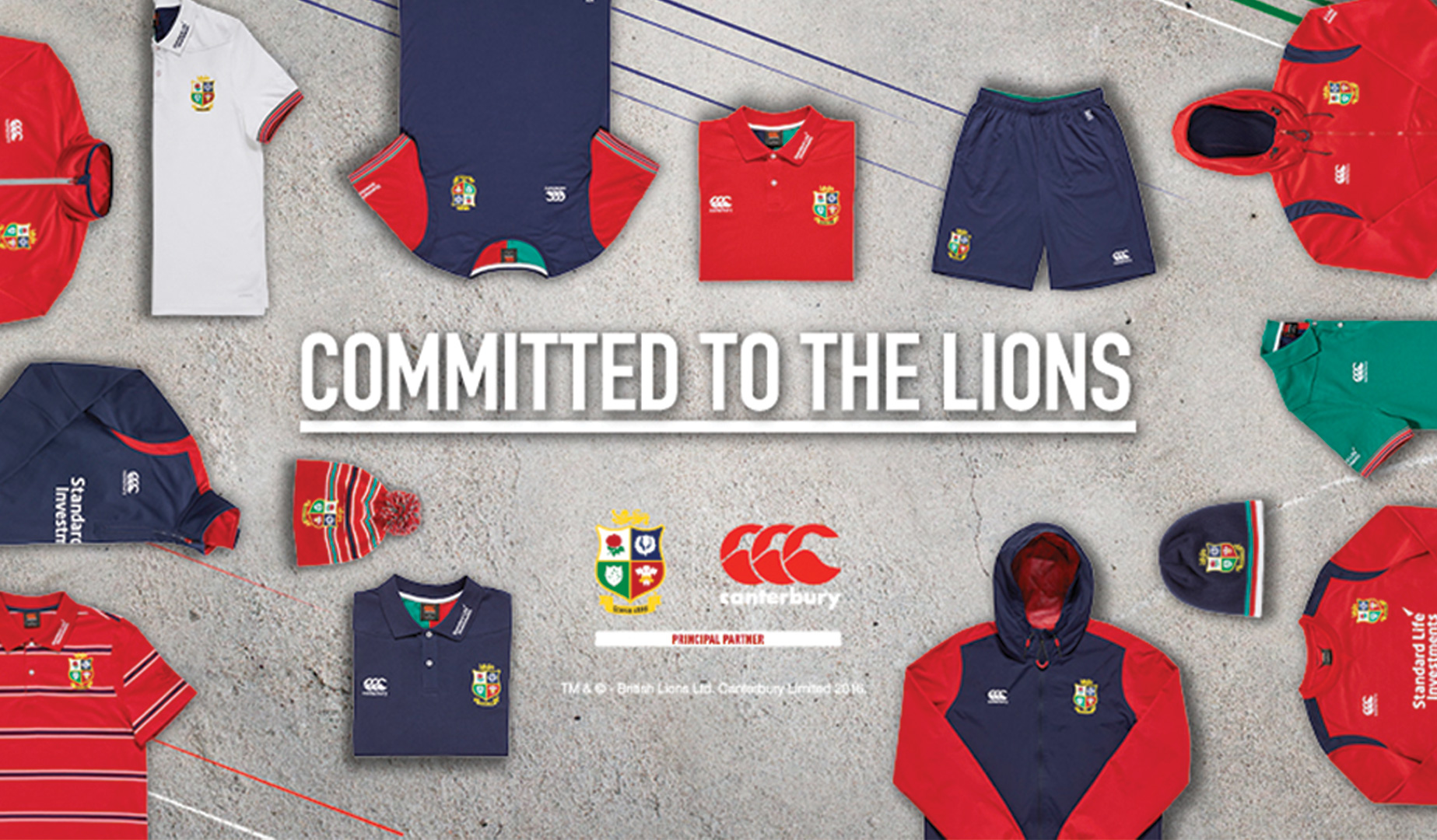 Canterbury unveil new Lions training kit Canterbury unveil new Lions training kit