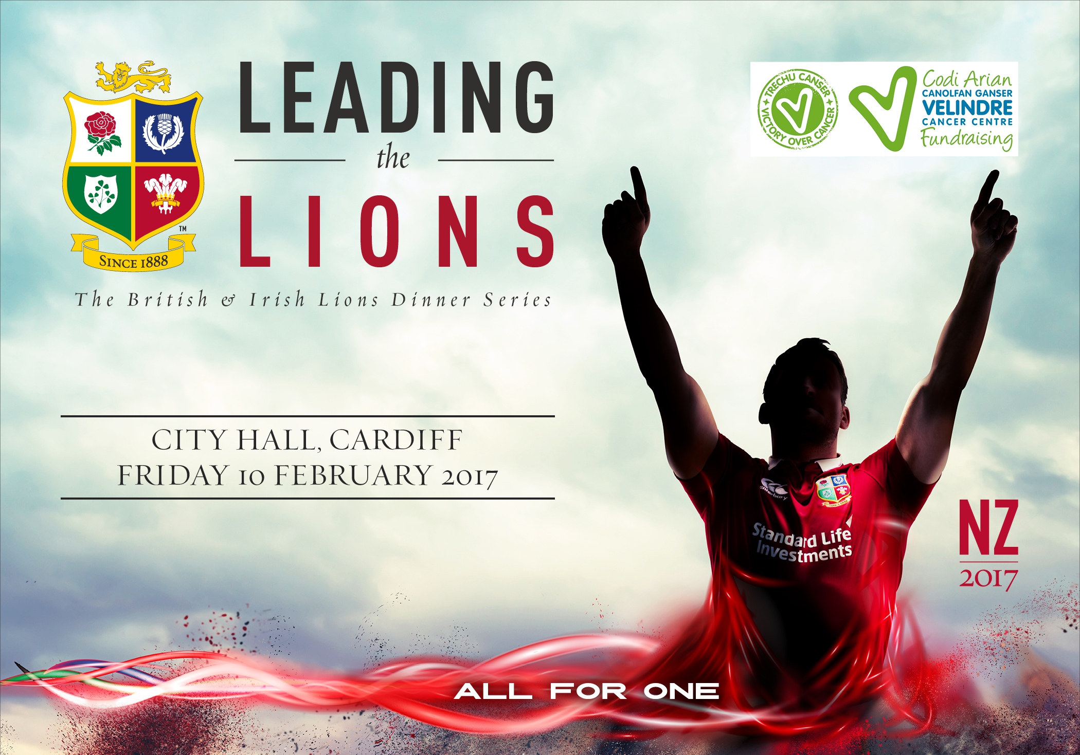BRITISH & IRISH LIONS PARTNER WITH VELINDRE CANCER CENTRE BRITISH & IRISH LIONS PARTNER WITH VELINDRE CANCER CENTRE