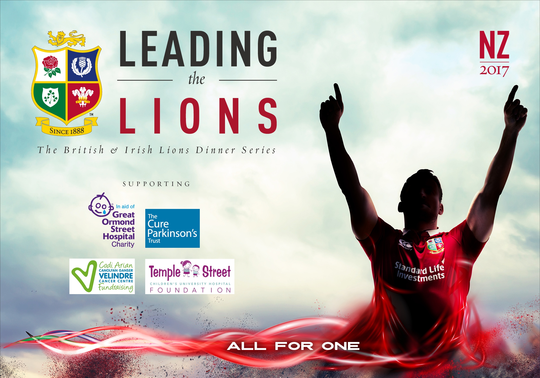 BRITISH & IRISH LIONS PARTNER WITH HOME NATIONS CHARITIES BRITISH & IRISH LIONS PARTNER WITH HOME NATIONS CHARITIES