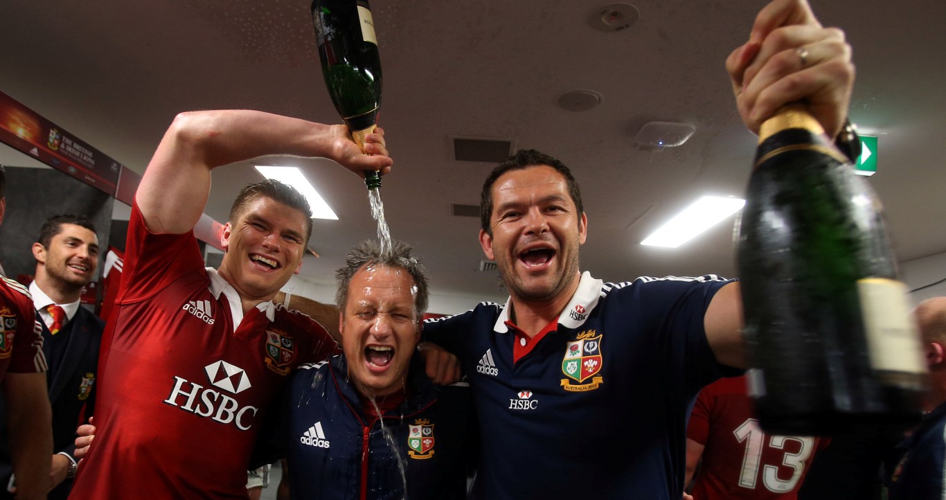 Gatland reunites with British & Irish Lions coach Gatland reunites with British & Irish Lions coach
