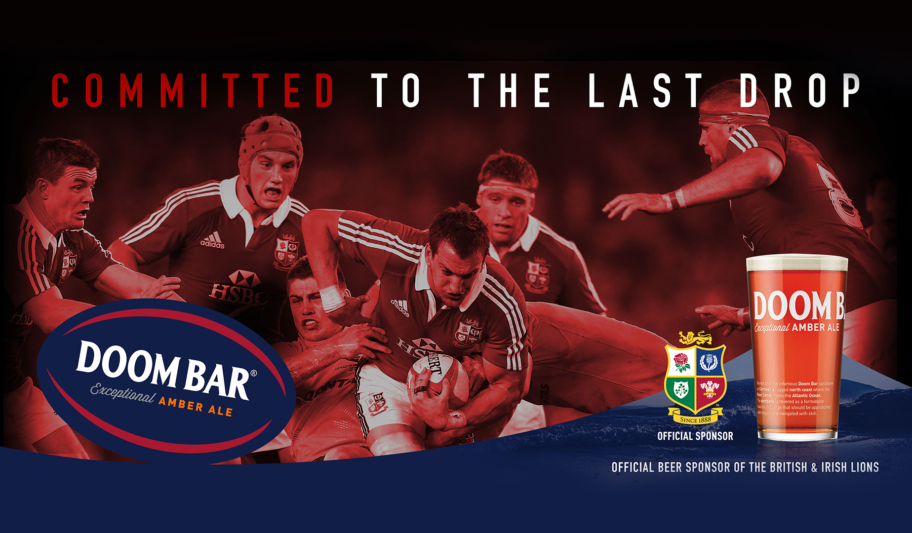 The British & Irish Lions Pack Down With Doom Bar The British & Irish Lions Pack Down With Doom Bar