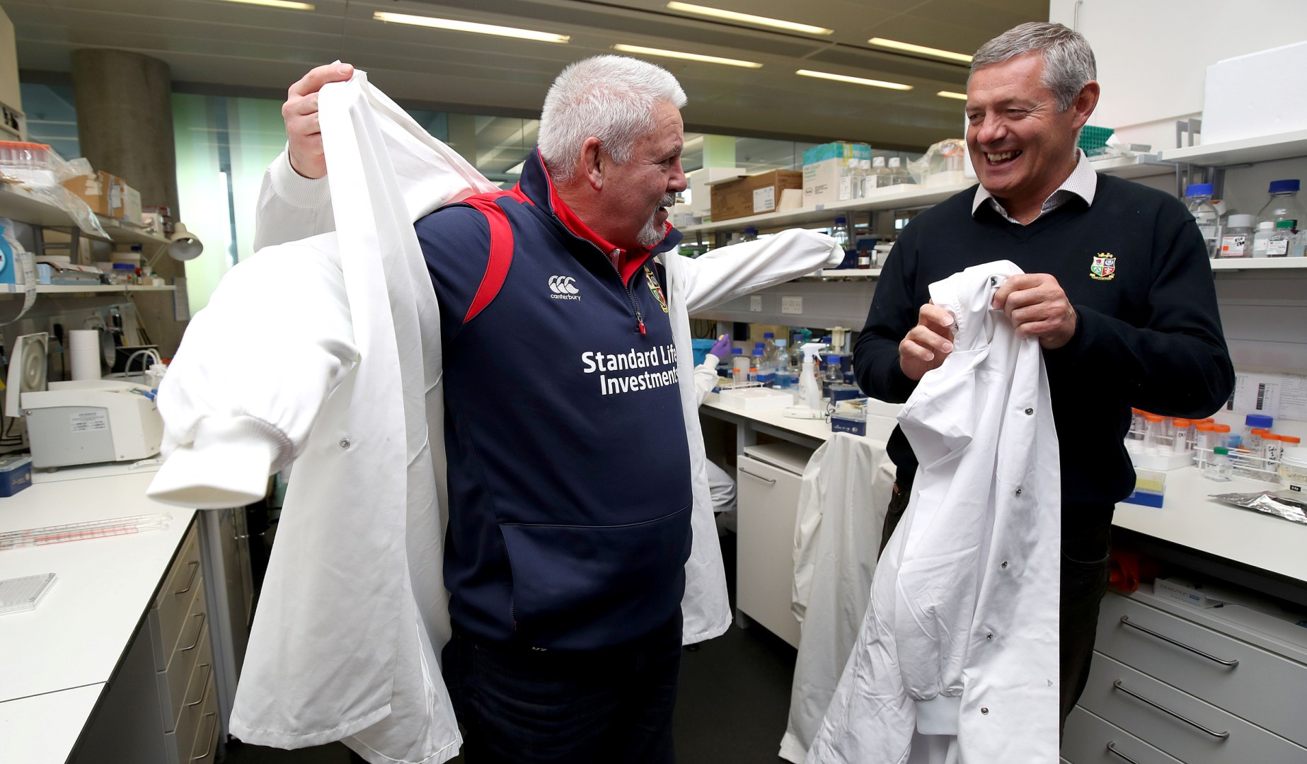 Lions support Cure Parkinson’s Trust with research visit Lions support Cure Parkinson’s Trust with research visit