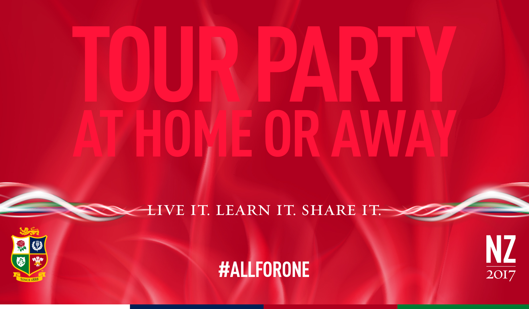 Join The British & Irish Lions Tour Party! Join The British & Irish Lions Tour Party!