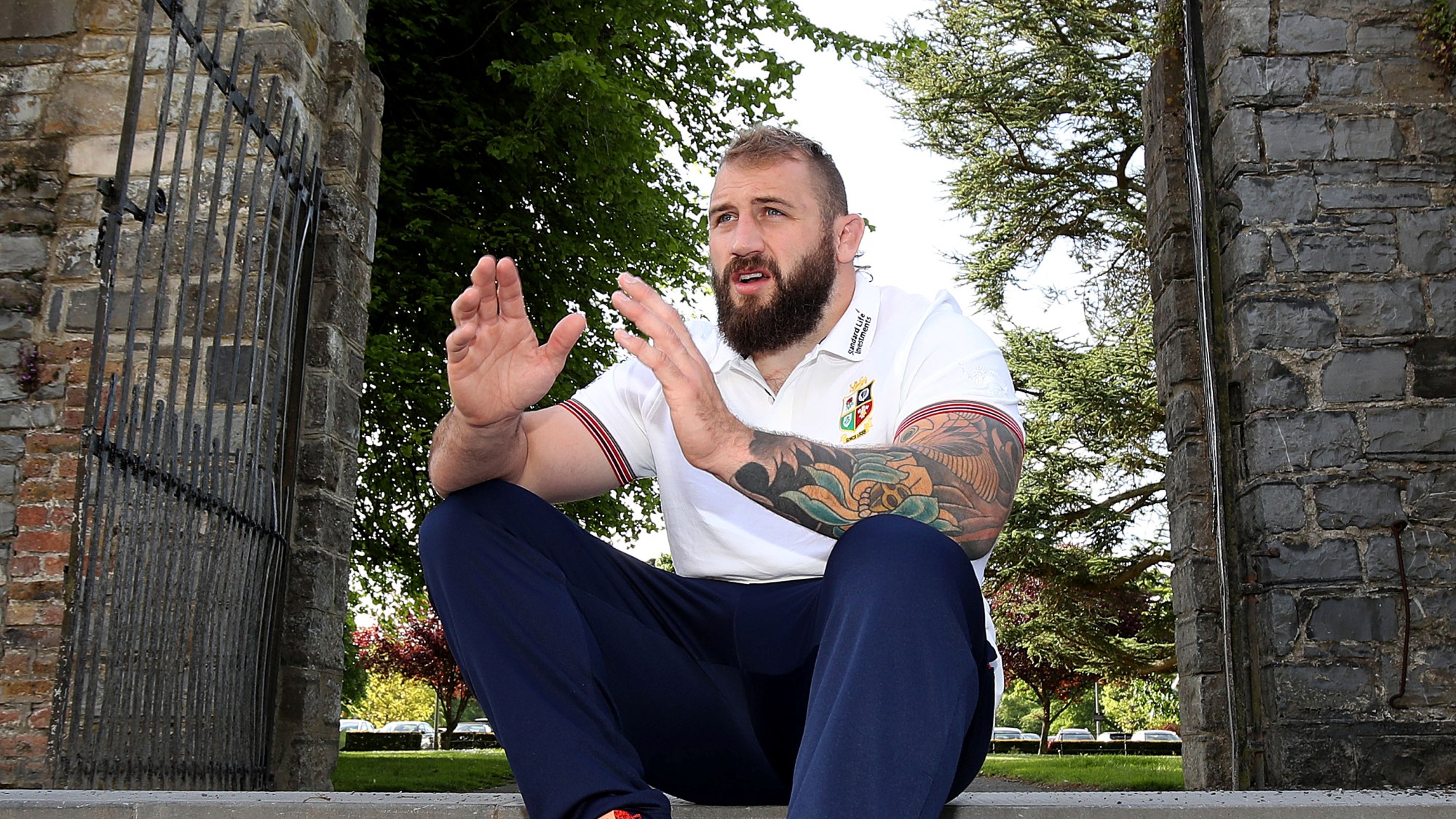 Joe Marler dishes on life in camp with the Lions Joe Marler dishes on life in camp with the Lions