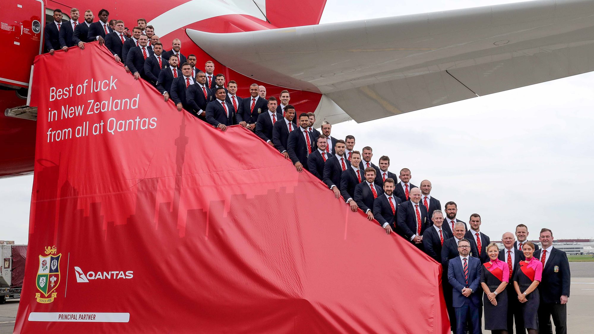 Lions squad departs for New Zealand Lions squad departs for New Zealand