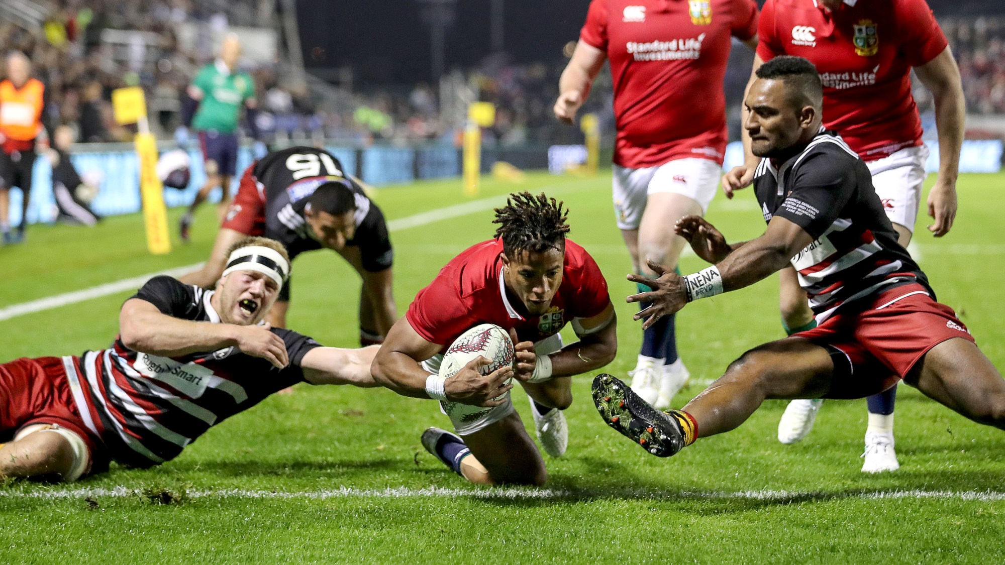 Lions overcome NZ Provincial Barbarians in Tour opener Lions overcome NZ Provincial Barbarians in Tour opener