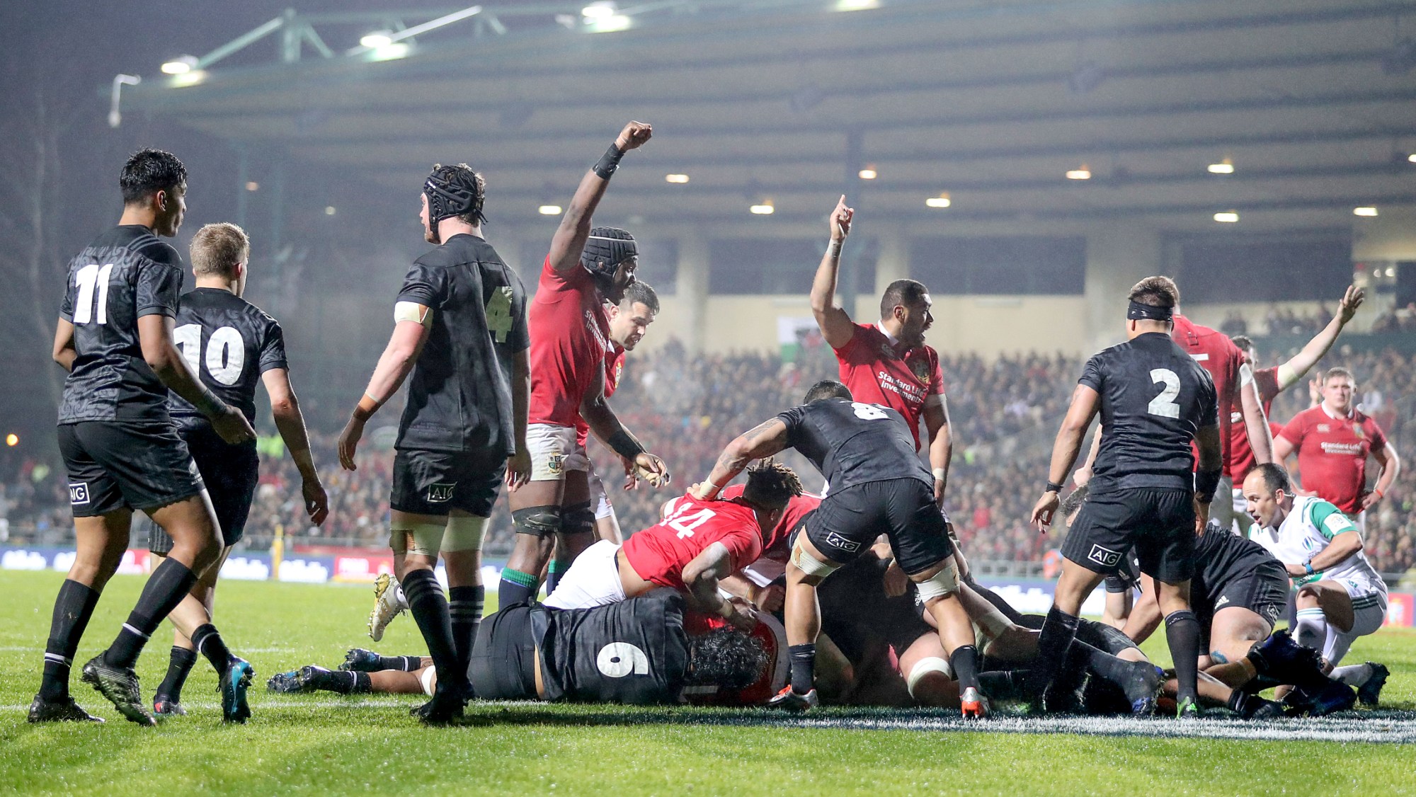 Maori All Blacks captain Ash Dixon heaps praise on Lions pack Maori All Blacks captain Ash Dixon heaps praise on Lions pack