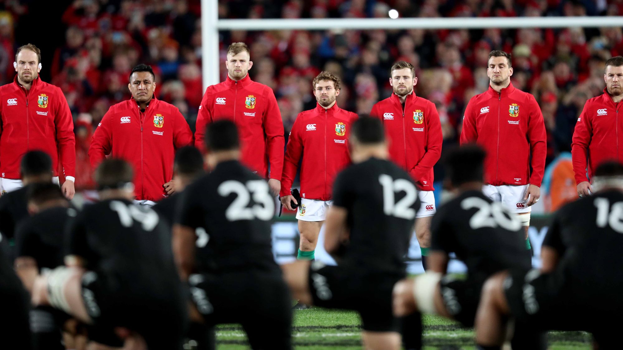 All for one: Lions supporters learn the haka All for one: Lions supporters learn the haka