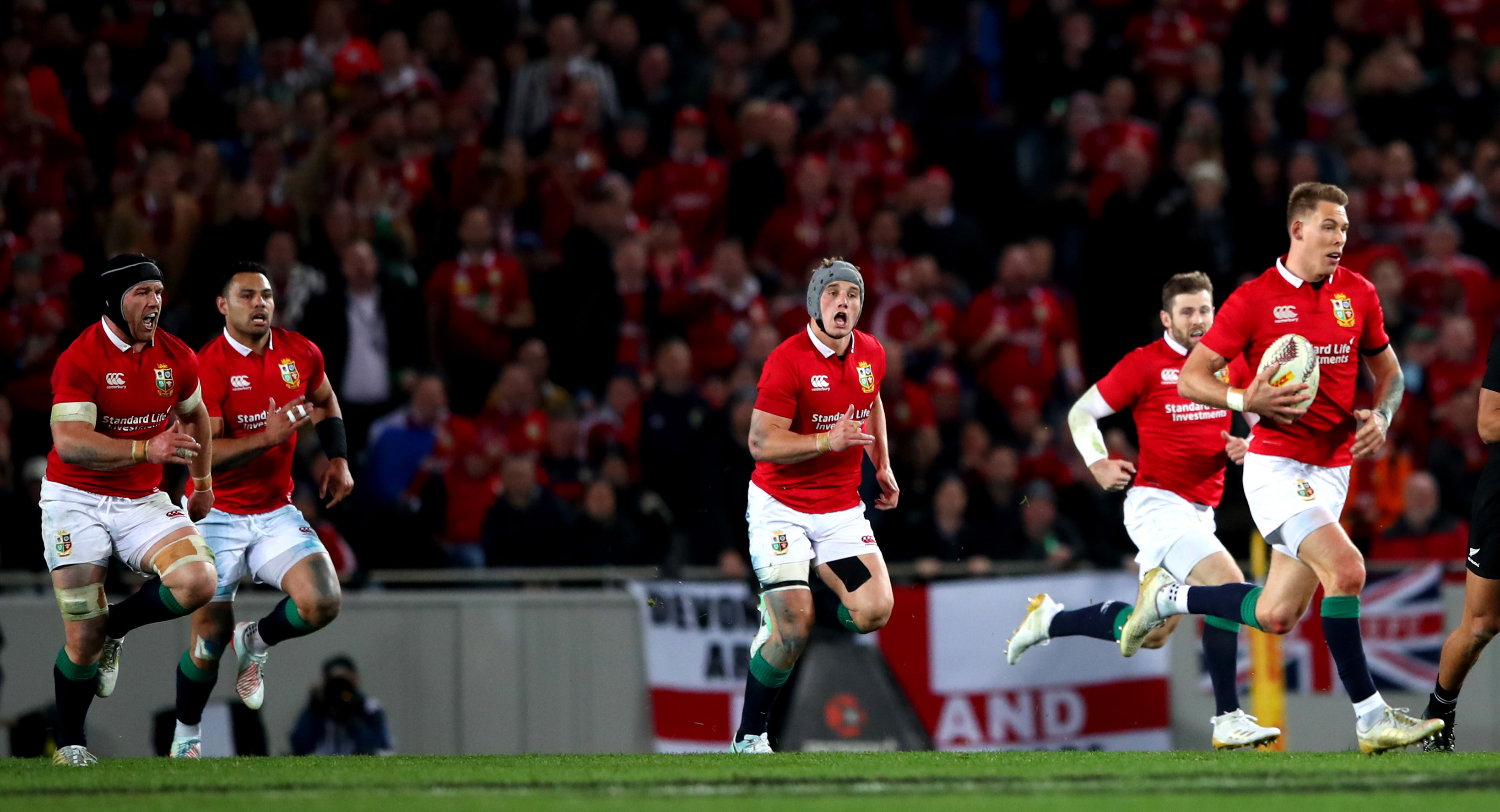Stunning first Test score nominated for Try of the Year Award Stunning first Test score nominated for Try of the Year Award
