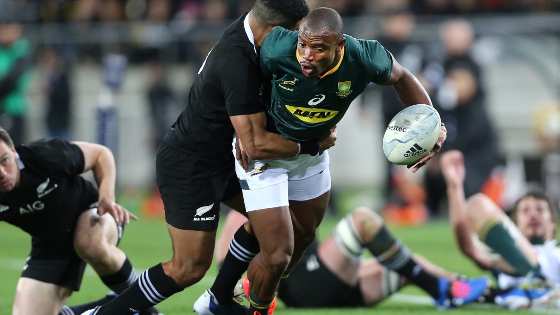 Mapimpi grabs hat-trick as Springboks beat Japan Mapimpi grabs hat-trick as Springboks beat Japan