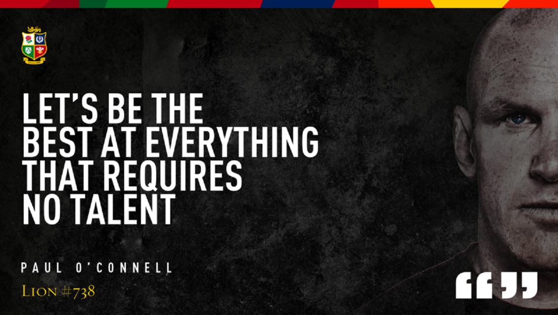 Feature: Paul O’Connell’s inspiring motto Feature: Paul O’Connell’s inspiring motto