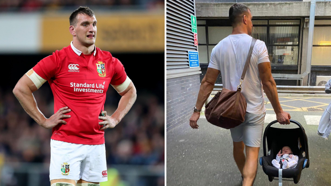 Warburton and wife Rachel announce arrival of son Warburton and wife Rachel announce arrival of son