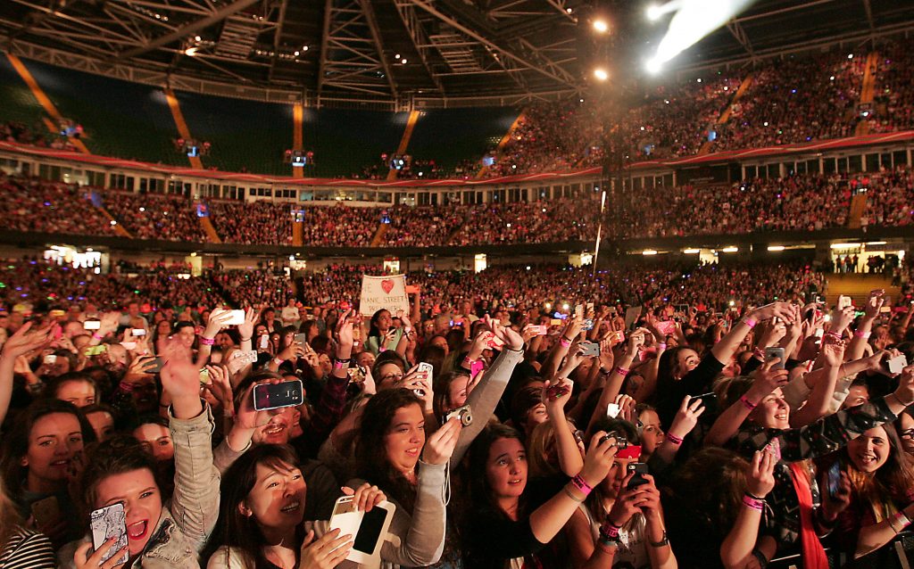 Principality Stadium One Direction kick off tour in Cardiff Principality Stadium One Direction kick off tour in Cardiff