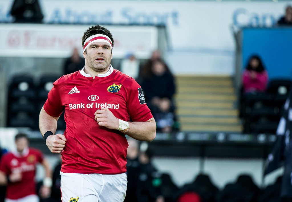 Billy Holland was selected in the second row.
