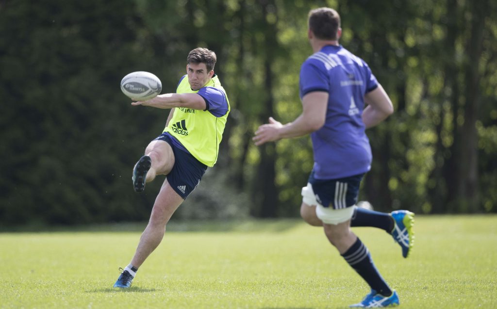 Ian Keatley will make his 150th Munster appearance against Connacht this weekend.