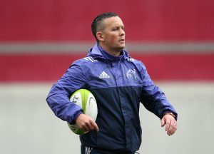 Fiach O'Loughlin took charge of the backs.