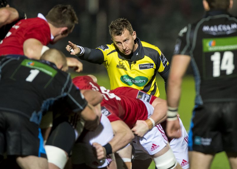 Referee Nigel Owens.