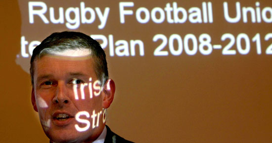 IRFU Strategic Plan 2008-2012.