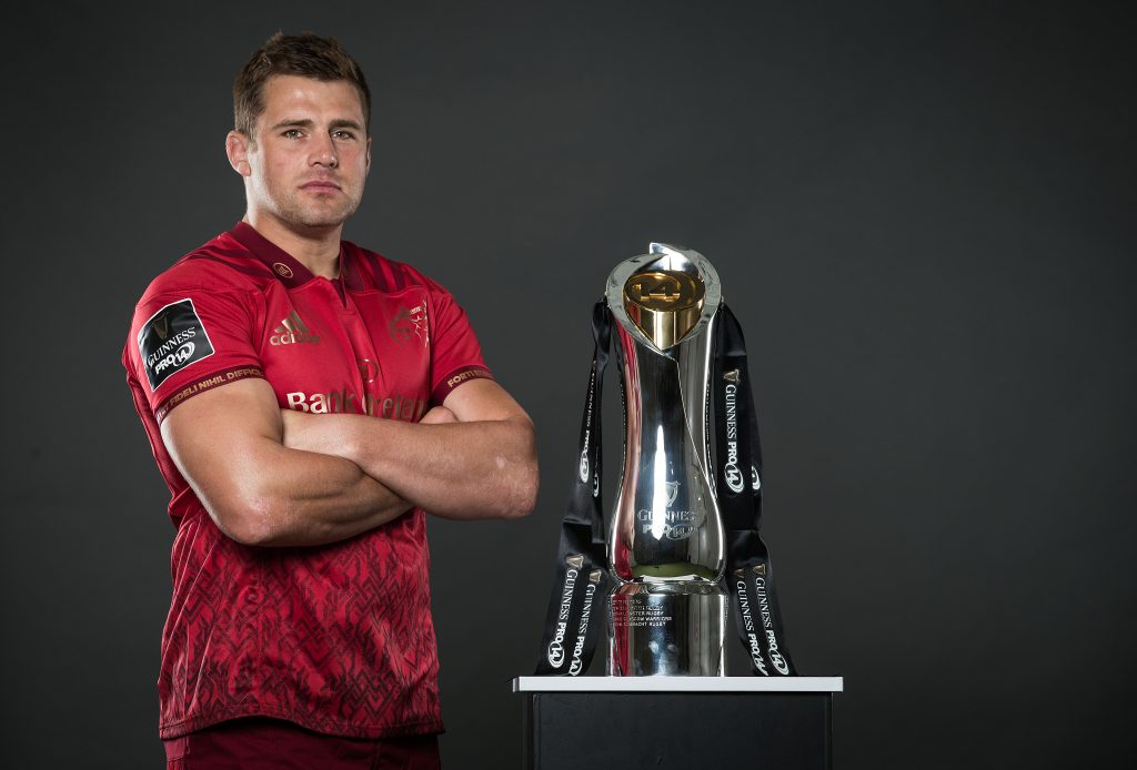 CJ Stander pictured at this week's PRO14 launch.