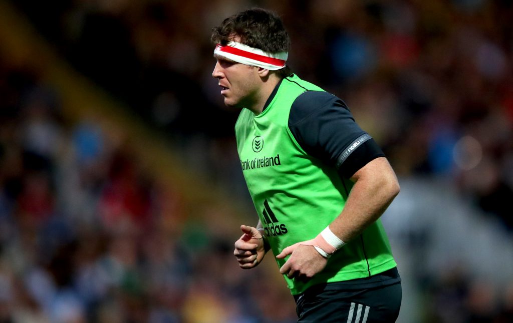 Munster hooker Mike Sherry.