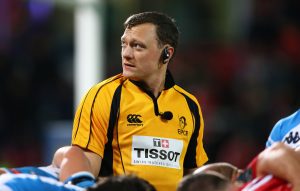 Referee Matthew Carley.