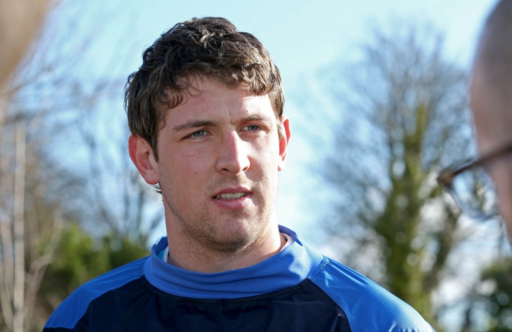 Second row Mark Flanagan.