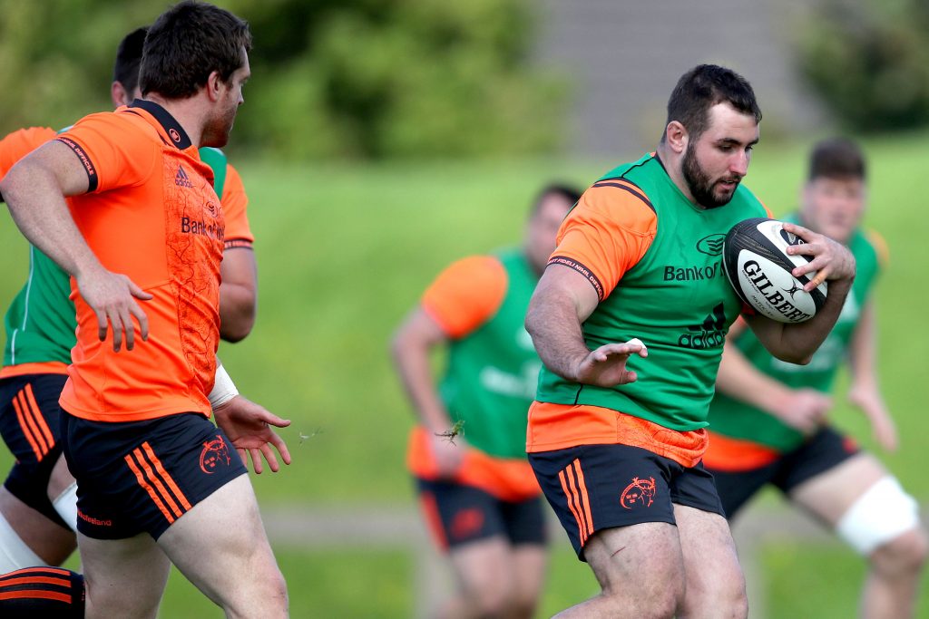 Munster prop James Cronin.