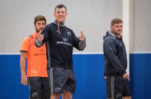 Robin Copeland enjoys a birthday treat as he celebrates his 30th birthday. Mandatory Credit ©INPHO/Ryan Byrne