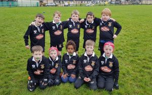 Newcastle West U8s take part in the Abbeyfeale blitz.