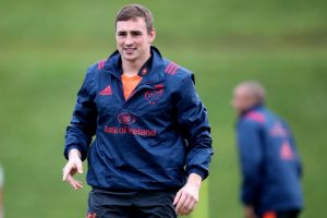 Tommy O'Donnell at Munster Rugby Squad Training, UL, Limerick .