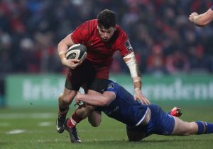 Alex Wootton is tackled Mandatory Credit ©INPHO/Billy Stickland