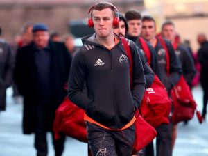 Stephen Fitzgerald was a late addition to the match-day 23 with Ronan O'Mahony ruled out through illness