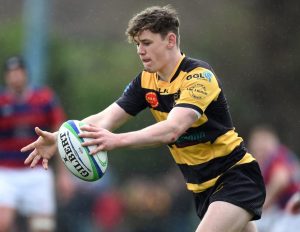 Alan Tynan in possession for Young Munster